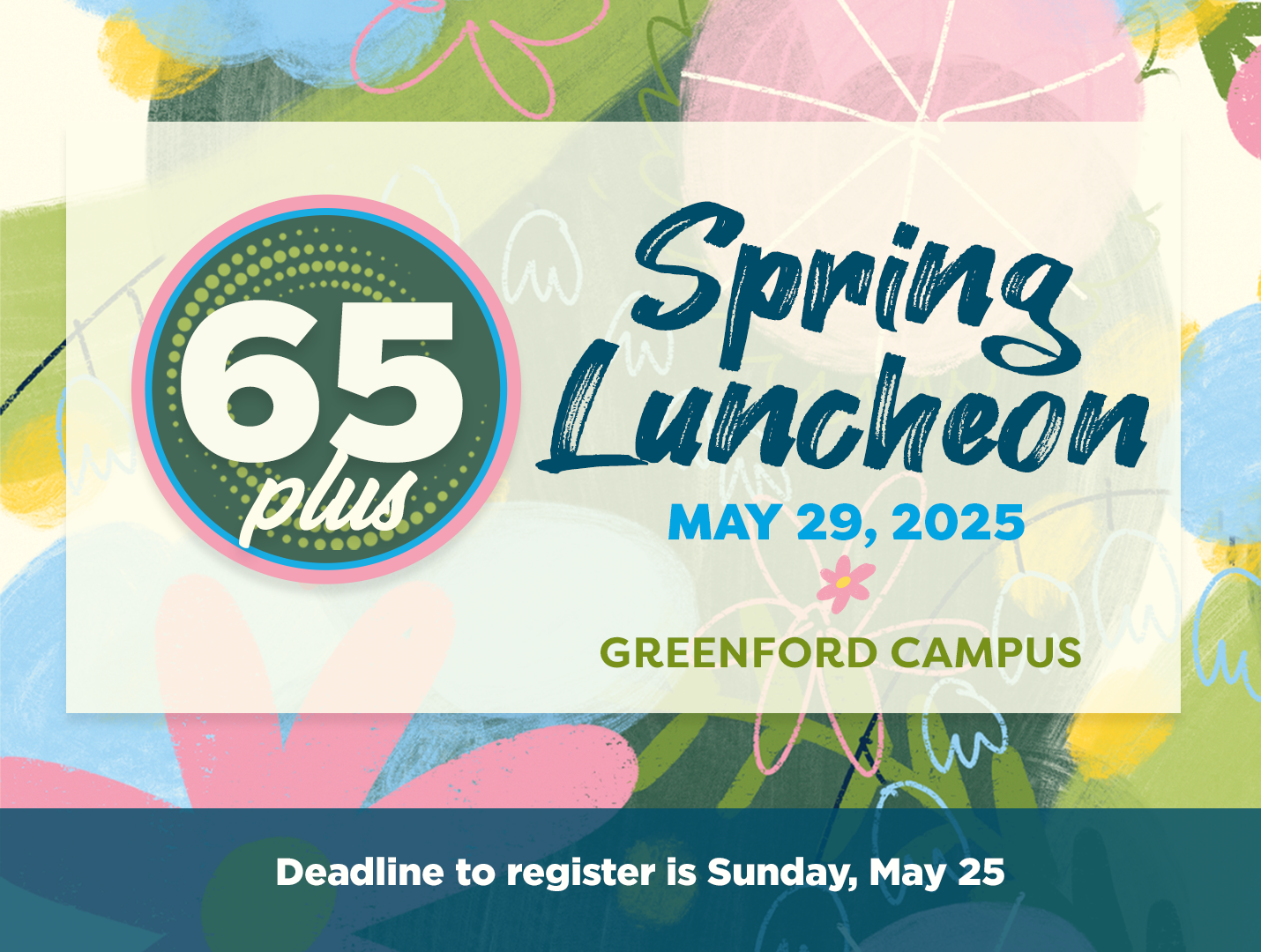 65+ Spring Lunch