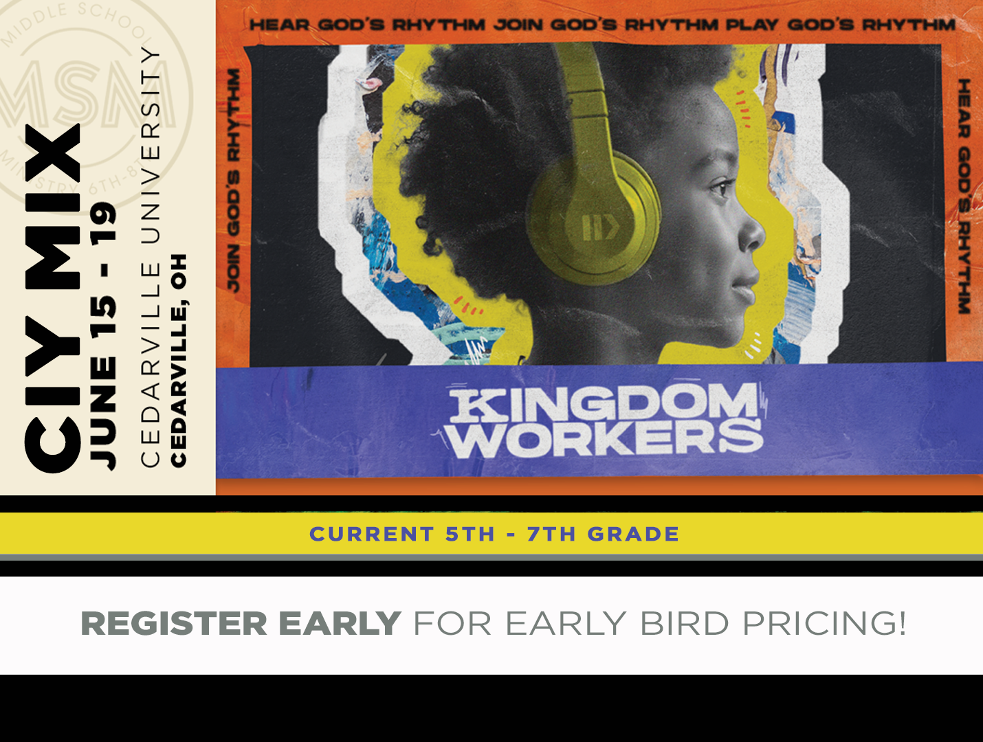 CIY MIX Current 5th – 7th Graders